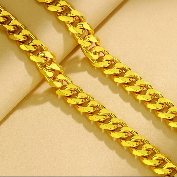 Cuban Link Chain Necklace 5mm - Picture 2 of 3